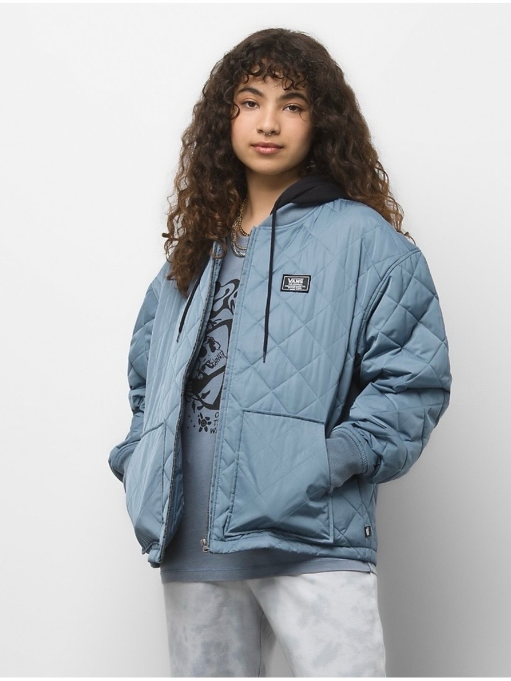 VANS Boom Boom 66 Hood Women's Jacket Blue Casual
Coat Quilted Size
VN0A5JH1HKC
